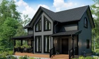 Проекты каркасных домов с террасой от 3709 рублей | Строй-Млр