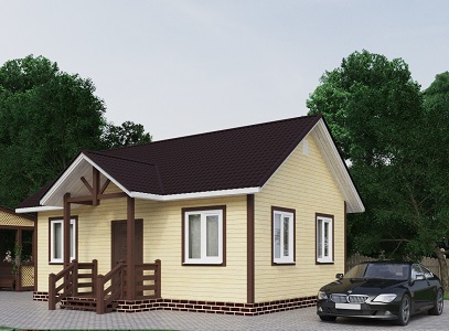 Купить дом 8 на 8 в Малоярославце цена от 858358 руб