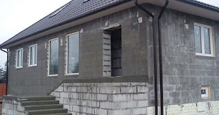 Фасад из газобетона для дома в Малоярославце - Строй-Млр, качественная отделка от 2120 руб.