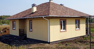 Одноэтажный дом из панелей под ключ в Малоярославце - Строй-Млр от 137761 рублей